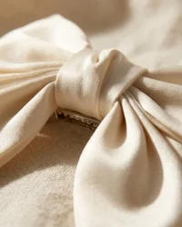 Big Satin Bow, close up