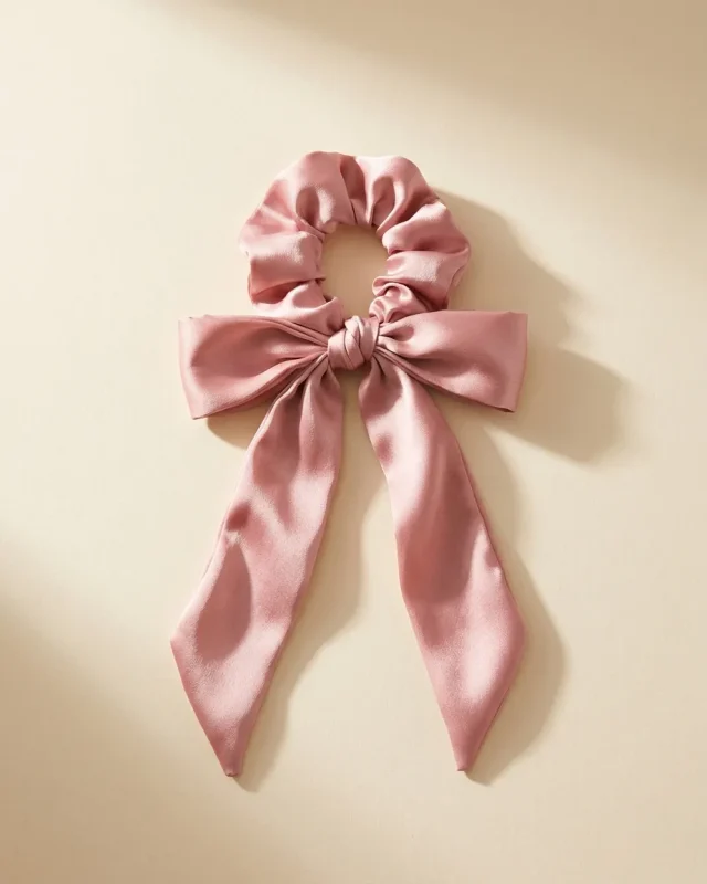 Bow Tail Scrunchie