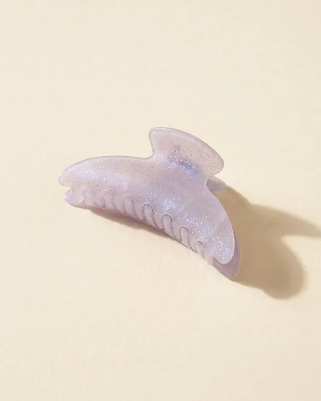 Crescent Moon Claw in Lilac Dusk
