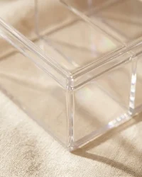 Lidded Clip Box, close up