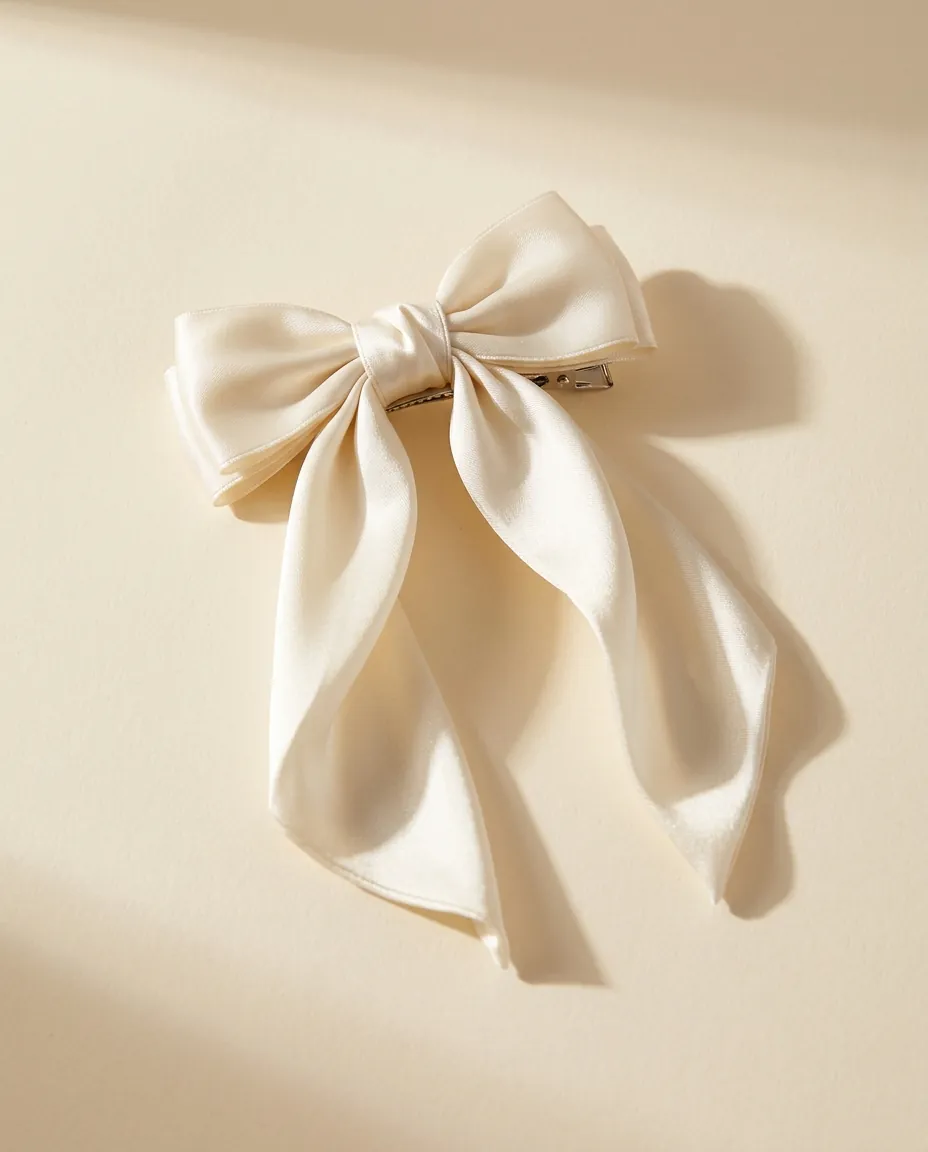 Long Tail Satin Bow