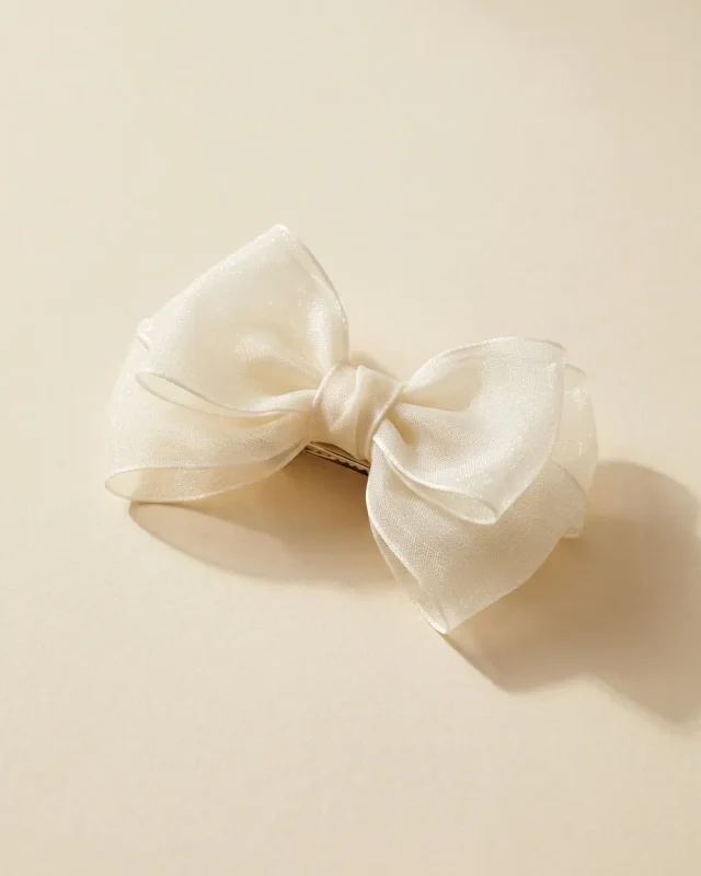 Organza Double Bow