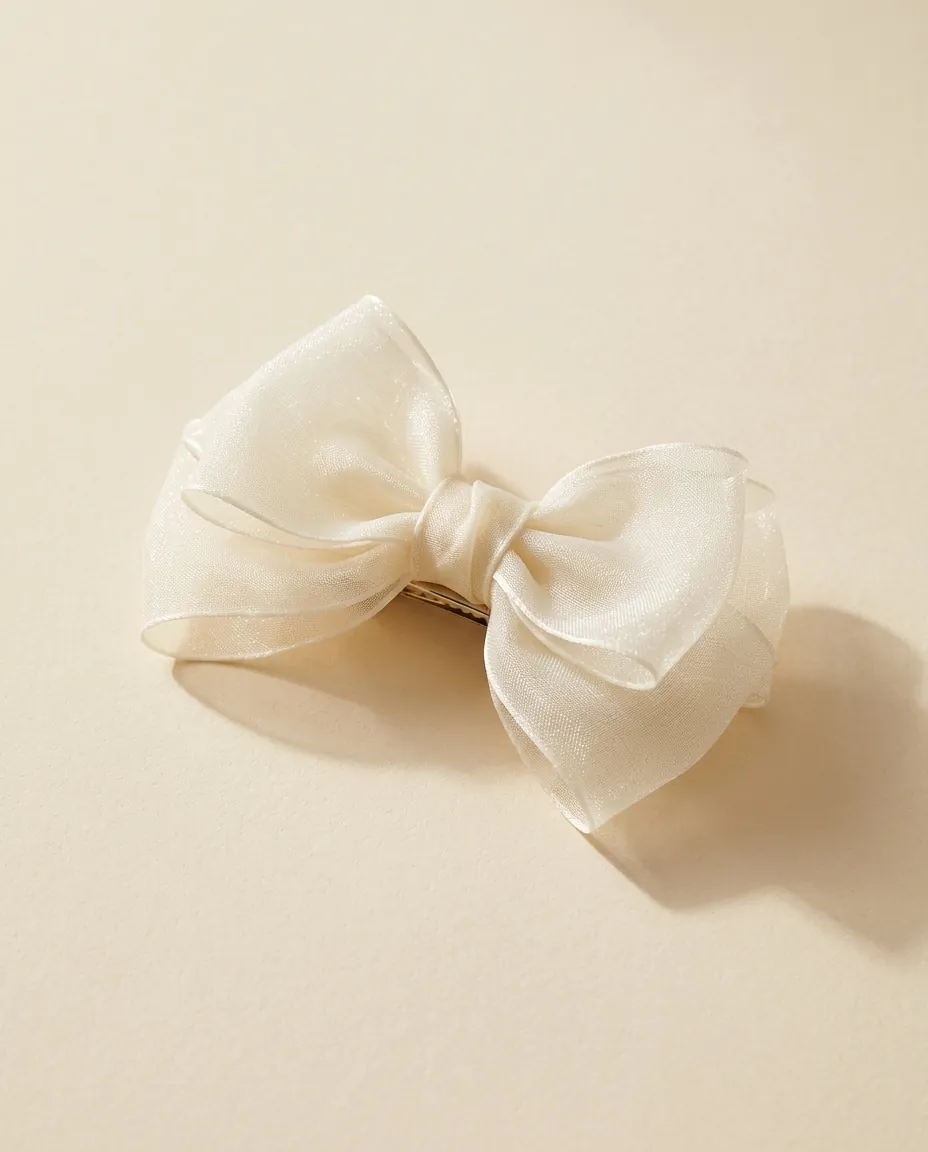 Organza Double Bow