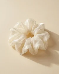 Oversized Organza Scrunchie