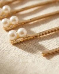 Pearl Pin Set of 8, close up
