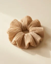 Pleated Cloud Scrunchie