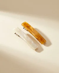 Slide Barrette Pair