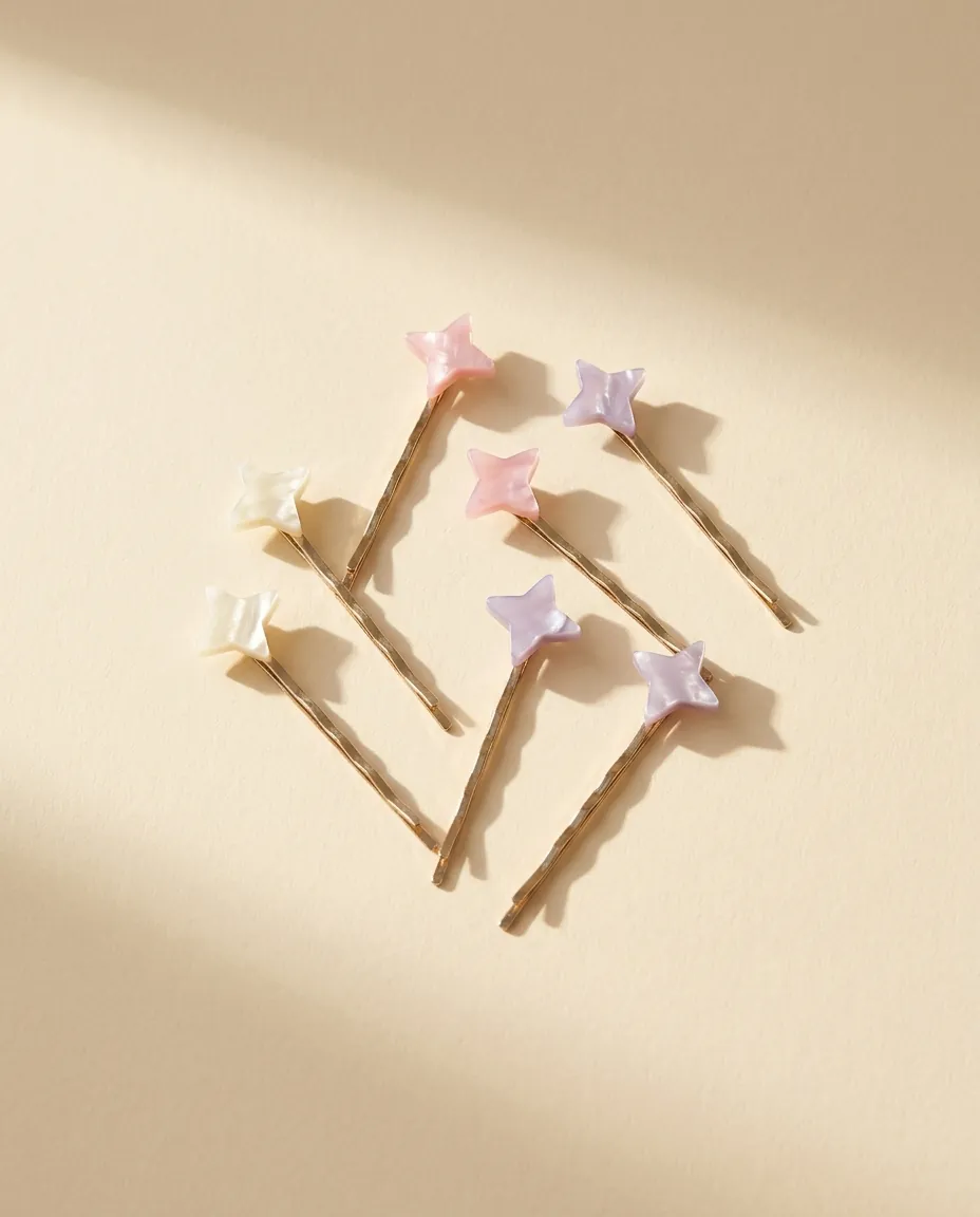 Spark Star Pin Set of 6