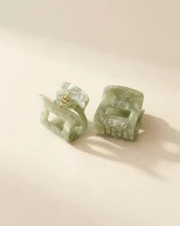 Square Claw Duo in Mugwort Haze